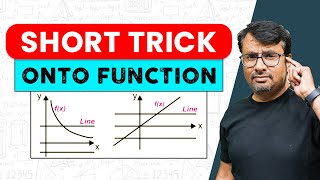 Onto Function  Surjective Function  Short Trick Of Onto Function By Graph [upl. by Ahsrat]