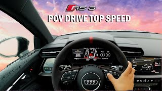 AUDI RS3 POV IN CASABLANCA [upl. by Sixela]