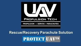 Protect UAV  Rescue Recovery Parachute Solutions for UAVs and Drones [upl. by Atinomar356]