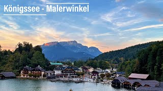 Berchtesgadener Land  Königssee  Malerwinkel  Rundweg [upl. by Countess966]