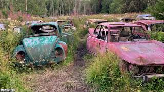 15 Coches Abandonados Más Increíbles Del Mundo [upl. by Lirpa635]