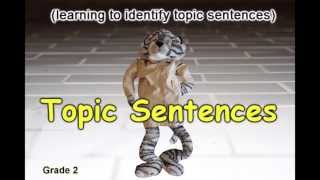 Grade 2  Topic Sentences Video A [upl. by Austen]