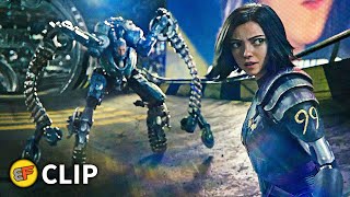 Motorball Race Scene Part 2  Alita Battle Angel 2019 Movie Clip HD 4K [upl. by Tirza]