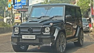 BRABUS G63 Widestar in INDIA Hyderabad  Walkaround [upl. by Laina729]