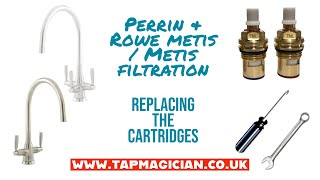 Replacing the tap cartridge on the Perrin amp Rowe Metis and Metis with Filtration fix leaking tap [upl. by Kora718]