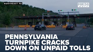 Pennsylvania Turnpike cracks down on unpaid tolls [upl. by Llerrah]