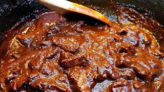 How to cook Chile Con Carne  CHILE COLORADO Recipe [upl. by Edie995]