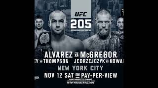 UFC 205 Alvarez vs McGregor Retro Recap [upl. by Rosemare]