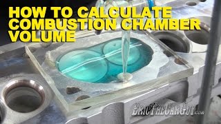 How To Calculate Combustion Chamber Volume [upl. by Mcquade815]