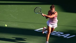 2016 Dubai Duty Free Tennis Championships Quarterfinal  Sara Errani vs Brengle  Highlights [upl. by Cuttler180]