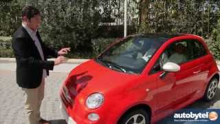 2013 FIAT 500e Test Drive amp Electric Car Video Review [upl. by Ahseetal]