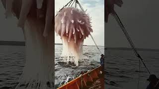 jellyfish fishing amazing sorts ocean fishingdiscoveries trendingshorts subscribe [upl. by Nyliahs]