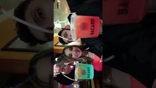 TRYING BACARDI BUCKETS at APPLEBEES Watch Full Reaction on my Channel Bacardi applebees [upl. by Calica]