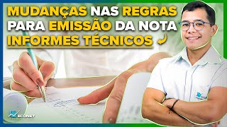 MUDANÃ‡AS NA EMISSÃƒO DA NOTA FISCAL ELETRÃ”NICA  INFORMES TÃ‰CNICOS [upl. by Prestige706]