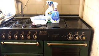 easy steps on how to clean our cookerovenleisure rangemaster 110 [upl. by Mayman737]