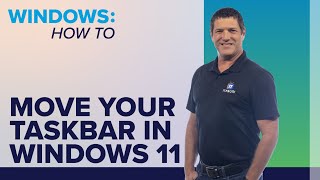 How to Move Your Taskbar in Windows 11 [upl. by Rama435]