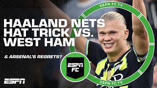 REACTION to West Ham vs Man City 🚨 LET ERLING HAALAND RUN  Ale Moreno  ESPN FC [upl. by Jabe]