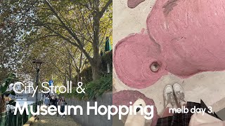 Melbourne Day 3  City Stroll amp Museum Hopping [upl. by Hessler]