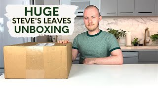 HUGE Steves Leaves Unboxing 2022 [upl. by Debby381]