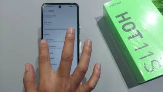 How to enable full screen display in infinix hot 11s11  infinix hot 11 full screen gesture lagaye [upl. by Nathalia]