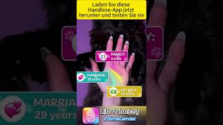 Handlesen kostenlos  Life Palmistry App ✋palmistry life app [upl. by Eibbed]