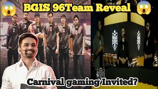 BGIS Teams Reveal 😱 JONATHANGAMINGYT kraftonindiaesports [upl. by Krystin]