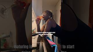 maturing is realizing we need to start doing our own food at home food dinner veganfood shorts [upl. by Huan305]