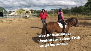 Reiten lernen mit der PonyTruppe  Teil 11  Der Galopp [upl. by Manuel396]