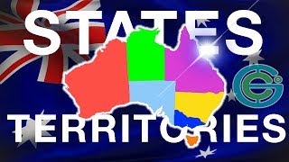 AUSTRALIA States and territories explained Geography Now [upl. by Mychal]