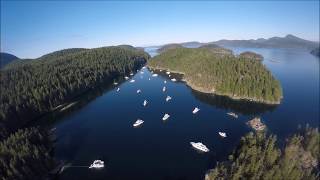 Desolation Sound BC Canada July 2017 [upl. by Sinnoda]