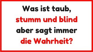 15 Rätsel die dein Gehirn verrückt spielen lassen [upl. by Ayhtnic]