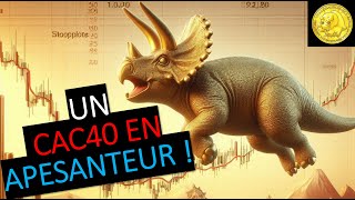 Trading CAC40 132 un cac40 en apesanteur [upl. by Initirb]