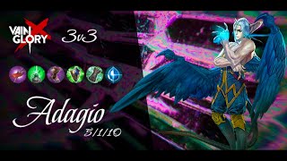 VainGlory 3v3 Support Adagio [upl. by Tildi]