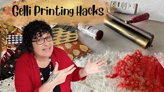 Unlocking Secret Gelli Printing Hacks Transform Scrap Paper into Art [upl. by Wilmar]