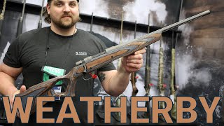 New Weatherby Rifles at NRAAM 2024 [upl. by Brocky]