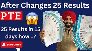 PTE After 4th November changes 25 Results new templates  Gurwinder PTE [upl. by Esirtal859]