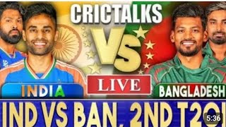 Live IND Vs BAN Day 4  2nd Test  Live Scores amp Commentary [upl. by Ecneps685]