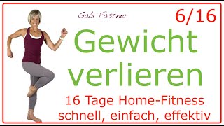 616 🔺 40 min Gewicht verlieren mit KraftausdauerTraining  ohne Geräte im Stehen ca 400 Kcal [upl. by Fraze]