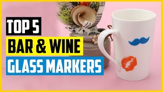 Top 5 Best Bar And Wine Glass Markers of 2024 [upl. by Jair]