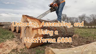 Unboxing assembling and using the Holzfforma G888 [upl. by Mallen]