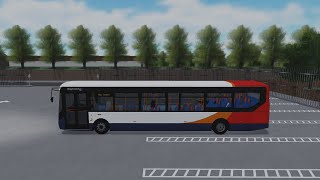 Apsley Bus Simulator  FRV Drive Farne Link Airport Stagecoach Enviro200 MMC SN66 WMP [upl. by Yerdna449]