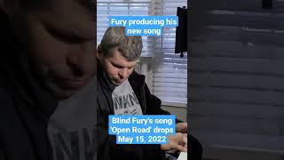 Blind Fury Producing His New Song Open Road Dropping May 15 2022 [upl. by Andres122]