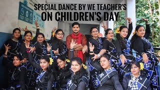 Dance by we Teachers on Childrens day Full VideoMana ra maina Rourkela dance teacher [upl. by Garvin562]