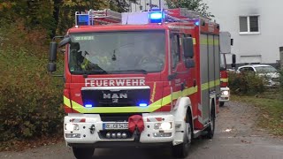 Alarmfahrt und Abschlussübung der Feuerwehr CastropRauxel 🚒🔥 [upl. by Squire]