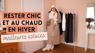 RESTER CHIC EN HIVER MALGRÉ LE FROID  Tenues pour le froid  Lauriane Villa [upl. by Hsenid]