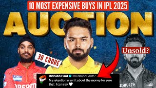 IPL 2025 Auction Get Ready for the MOST EXPENSIVE Player Buys in History [upl. by Ijan]