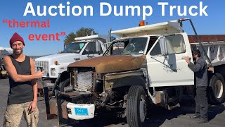 I Bought the Cheapest Dump Truck Ever it burned down [upl. by Singband]