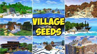 TOP 20 VILLAGE SEEDS For Minecraft 121 [upl. by Newell]