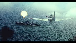 USS Indianapolis Attacked By Kamikaze [upl. by Roby]