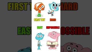 The Amazing World Of Gumball Characters shorts gumball [upl. by Angy]